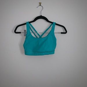 Lulu lemon teal sports bra